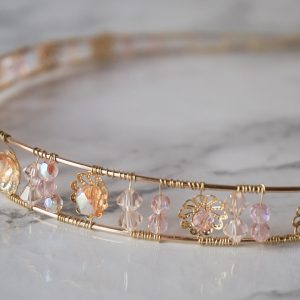 DIADEMA DOUBLE PINK SPARKLE